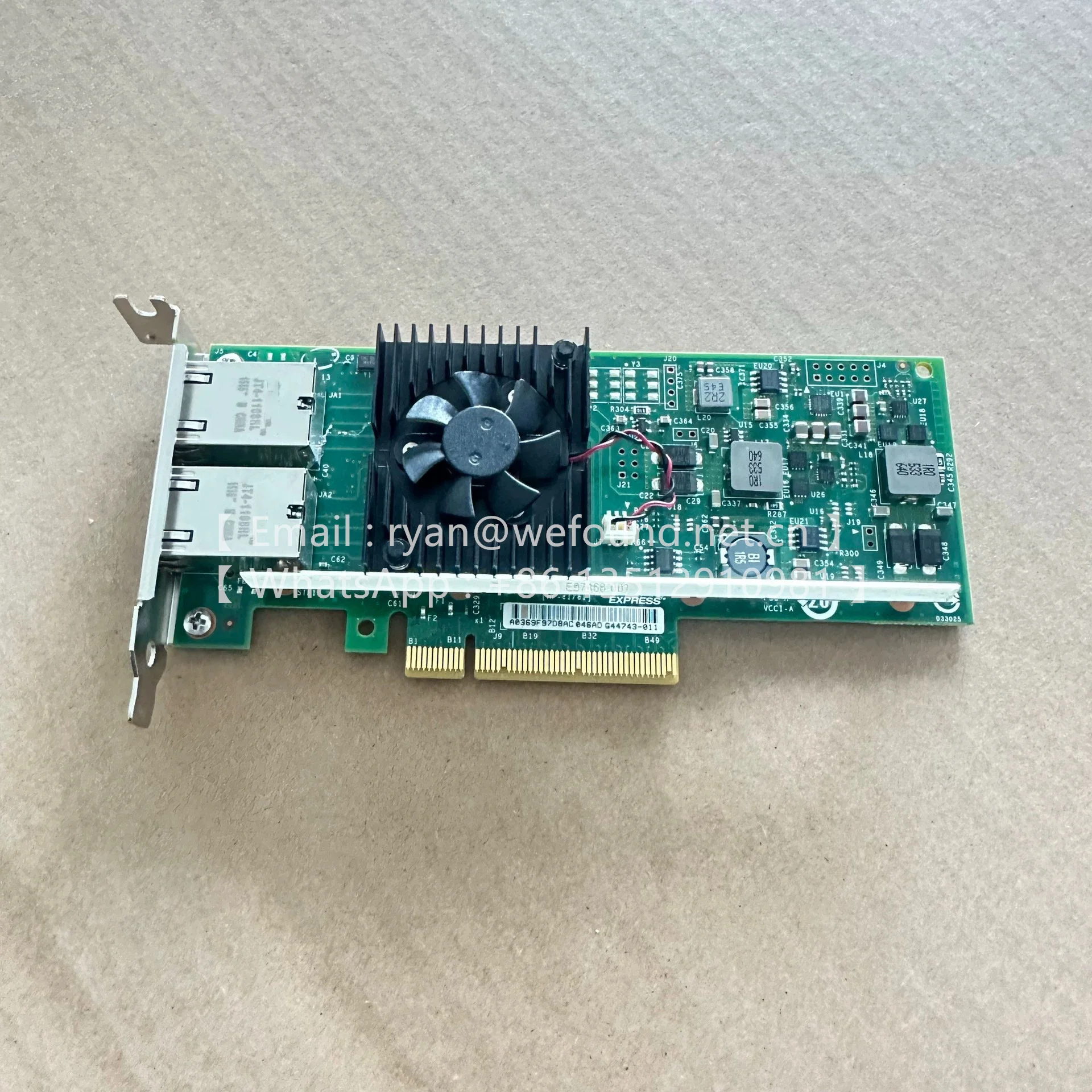 X540-T2 49Y7972 00JY856 03DFV8 717708 716589 716569 716591 إيثرنت 10 جيجابايت 2-PORT 561T محول #3