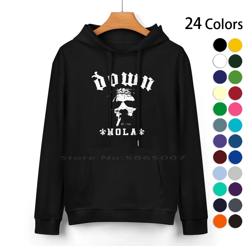 

Down-Nola Pure Cotton Hoodie Sweater 24 Colors Down Band Down Supergroup Heavy Metal Phil Anselmo Jimmy Bower Pepper Keenan