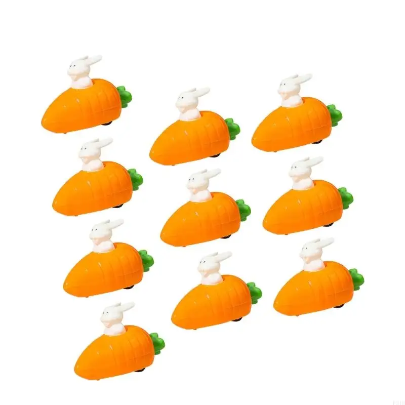 Pasqua adorabile veicolo auto modello cartoon coniglio giocattolo educativo per bambini p31b