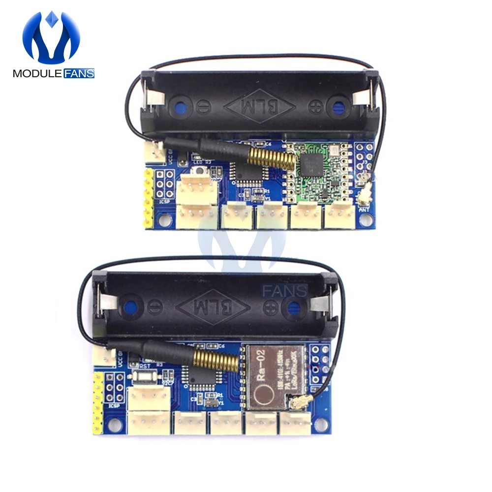 LoRa Radio Knooppunt V1.0 V2.0 2.4G Draadloze Module RFM95 RFM98 Voor Arduino ATmega328P mega328 3.7-12V 433 MHz/868 MHz/915 MHz
