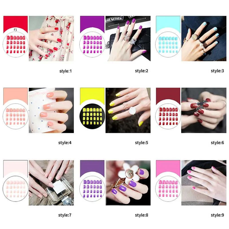 Glamorous Women Profession Nail Art Easy To Use And Long Lasting Suitable For Valentine's Day And Other Festivals