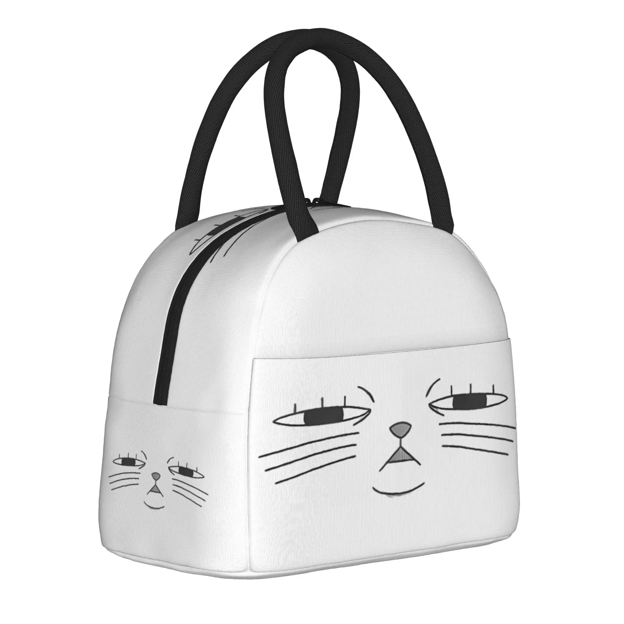 Dandadan Cat Anime Manga Turbo Granny  Insulated Lunch Bag Cooler Bag Reusable Tote Lunch Box Food Storage Bags Work  Outdoor
