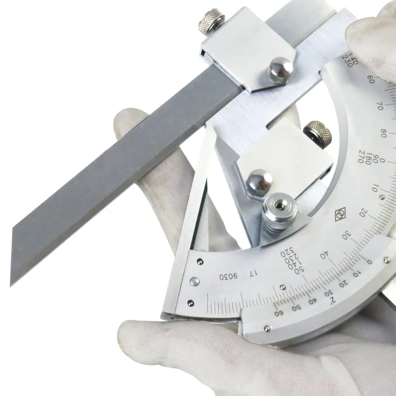 

Haliang chain universal angle ruler 0-320 ° _0 high quality carbon steel surface chrome plating, overall heat treatment
