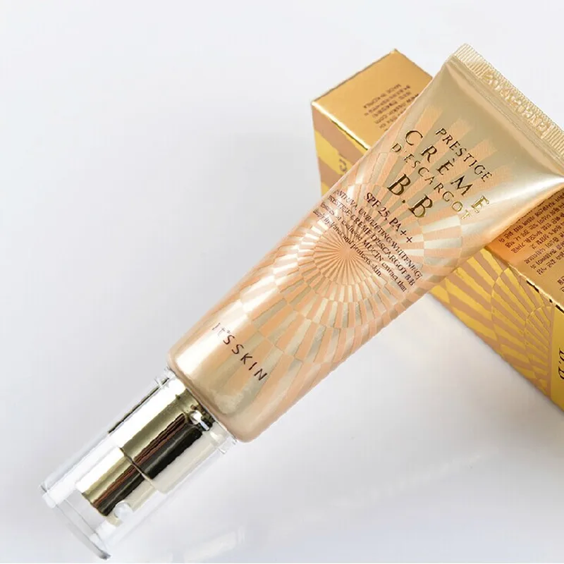 IT\'S Skin Prestige Creme D\'escargot BB Cream 50ml Snail Set SPF25 PA+ Snail CC Whitening Concealer Natural Make Up