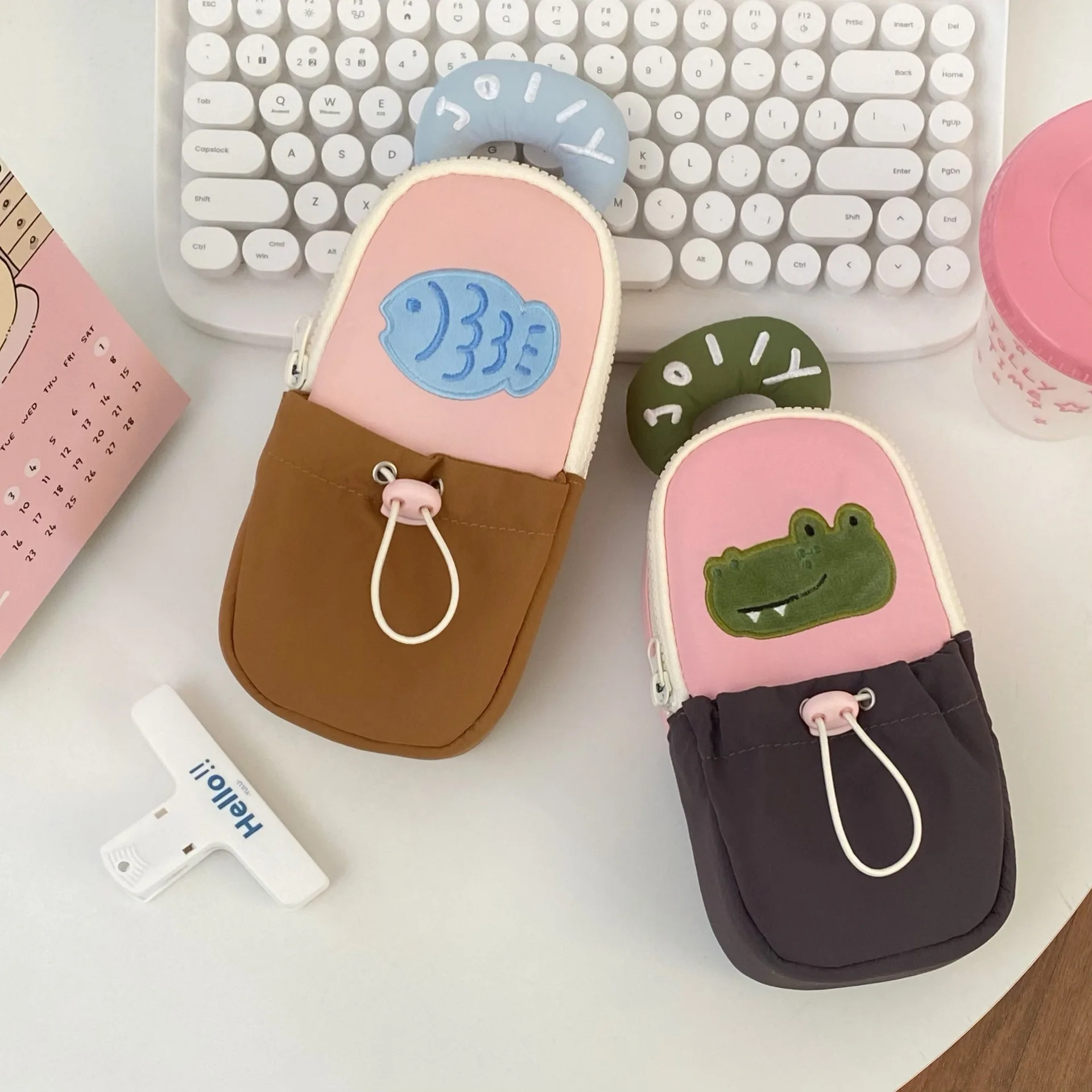 Astuccio portatile Astuccio morbido per penne portatile Astuccio per cancelleria Comodo astuccio per matite di grande capacità per la scuola di viaggio