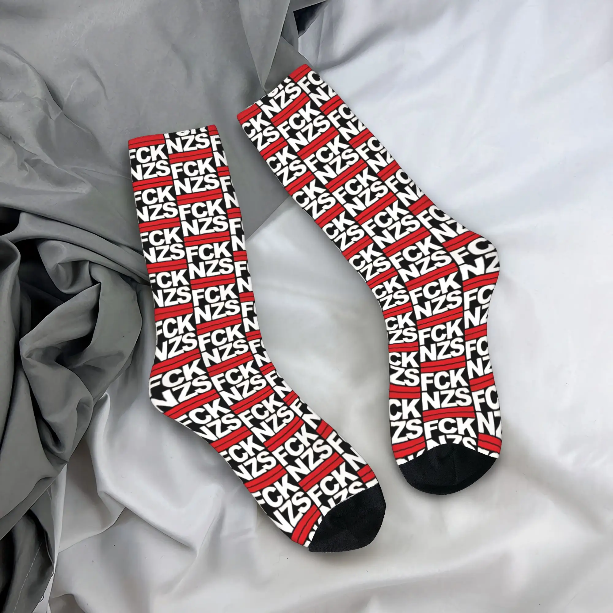 

Men Socks FCK NZS (1) Stockings Autumn Funny Medium Soft Socks Pattern Cycling Anti Bacterial Socks