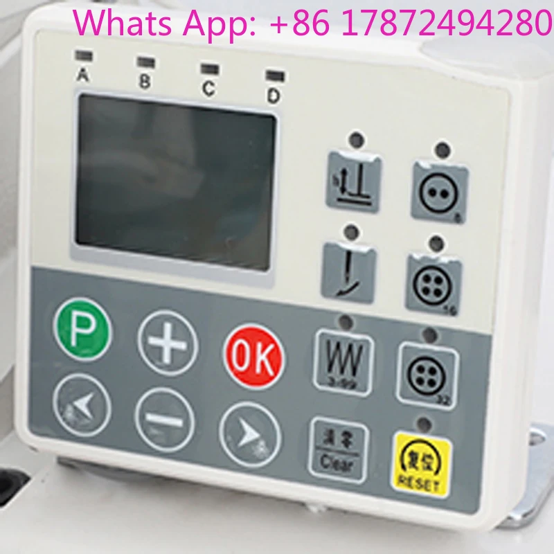 1377D Computer Direct Drive Button Locking Machine Slotted Button Machine Industrial Sewing Machine TQX7 14#16#18#