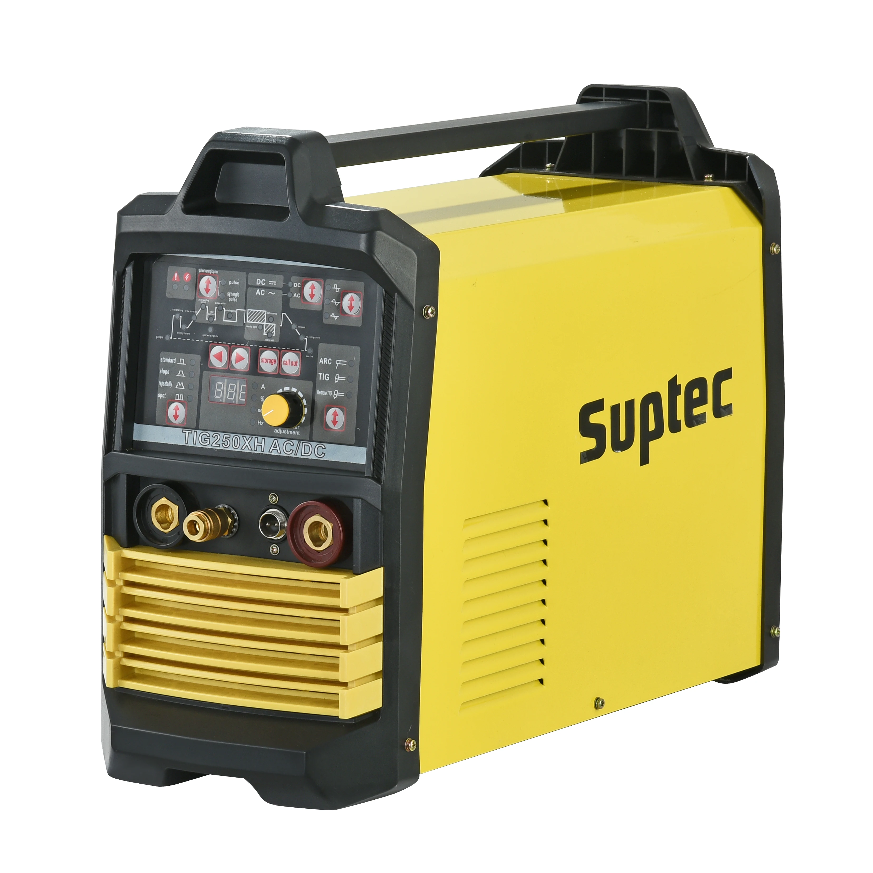 Aluminium ac dc tig 200p 250 315 pulse inverter tig mig mma welding machine