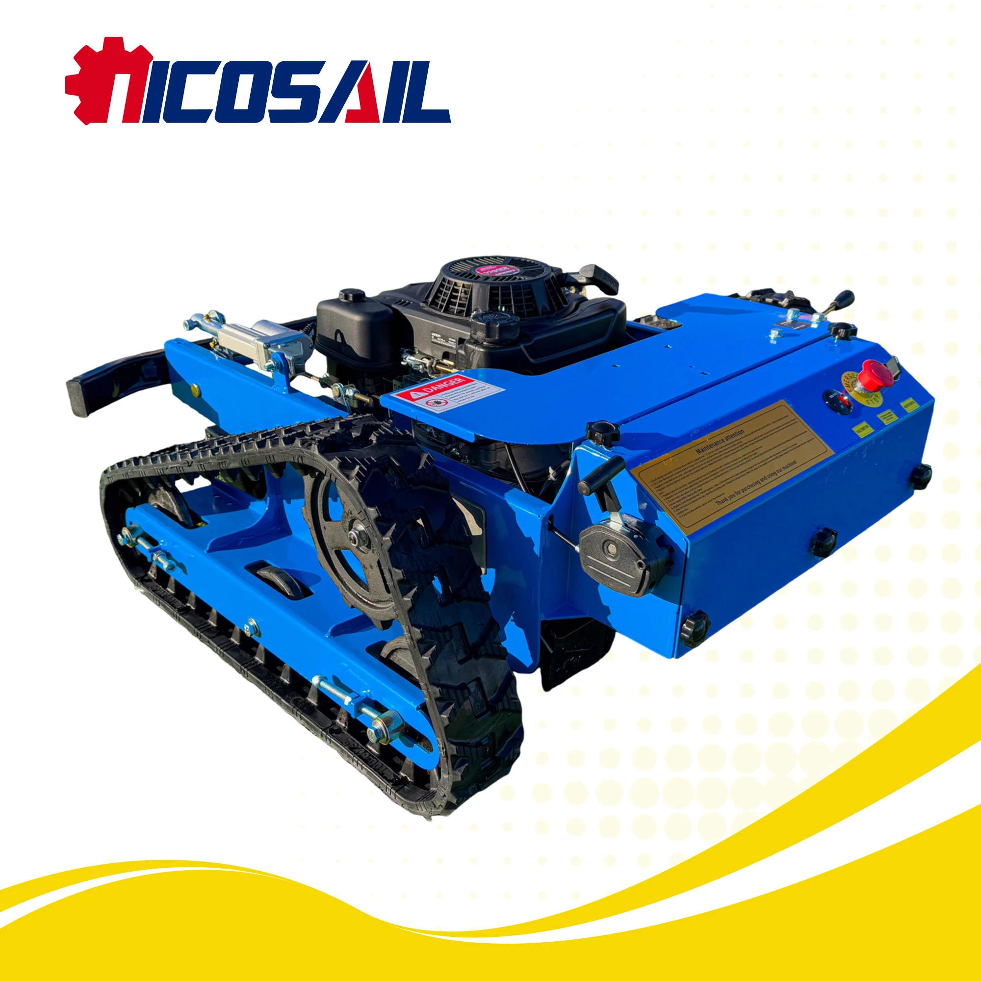 

Euro 5 Standard Compact Light Duty Remote Control Lawn Mower For Residential Garden