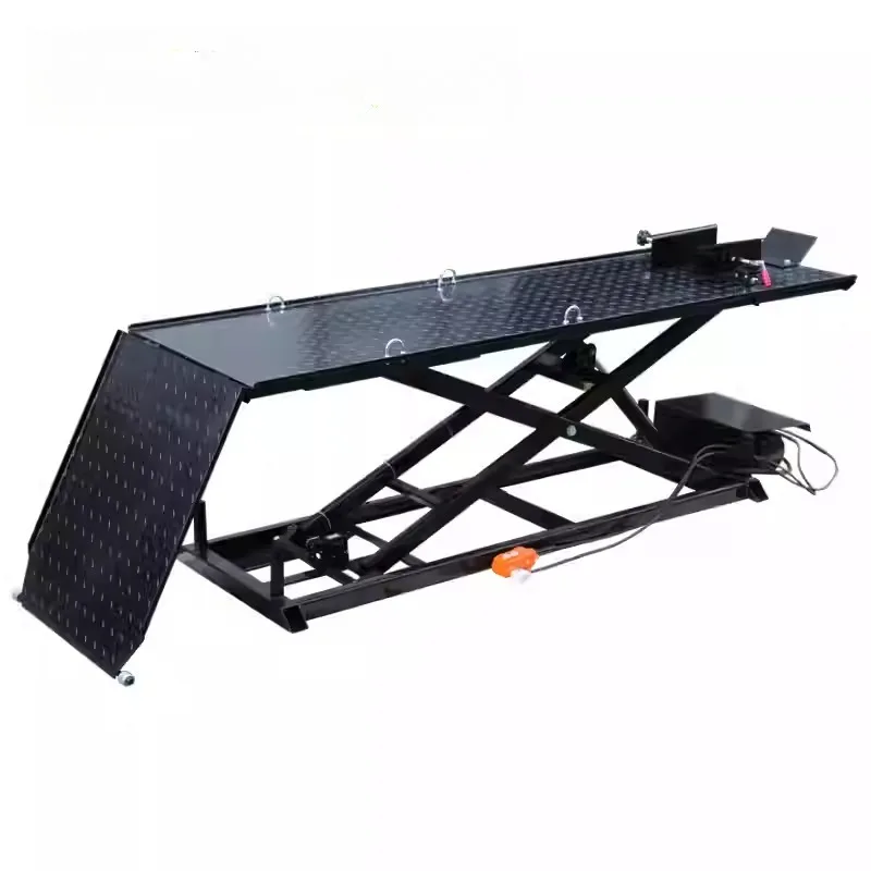 أداة رفع مقصية للدراجات النارية شديدة التحمل، أداة رفع إصلاح المرآب الهيدروليكي ​