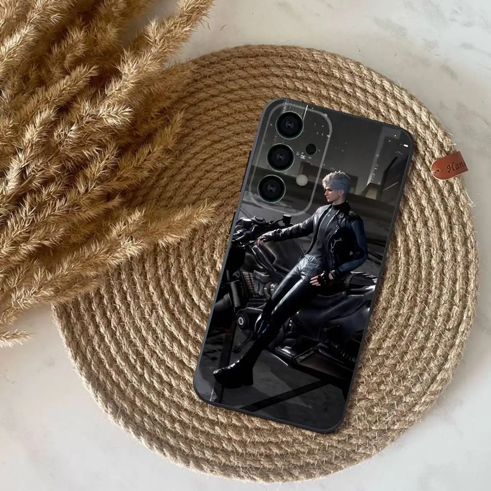 S-Sylus Love and Deep Space Handyhülle für Samsung S25, S24, S21, S22, S23, S30, Ultra, S20, Plus, Fe, Lite, Note, 10,9,5G, schwarze Hülle