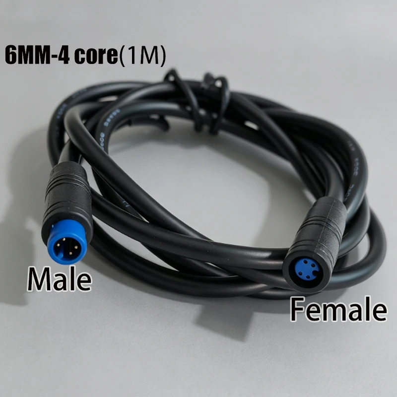 1M M6/M8-2/3/4/5/6-Pin Stecker auf Buchse Julet Elektrisches Verbindungskabel Steckverbinder Roller Bremse Wasserdichtes Signalsensor-Kabel – Detail 15