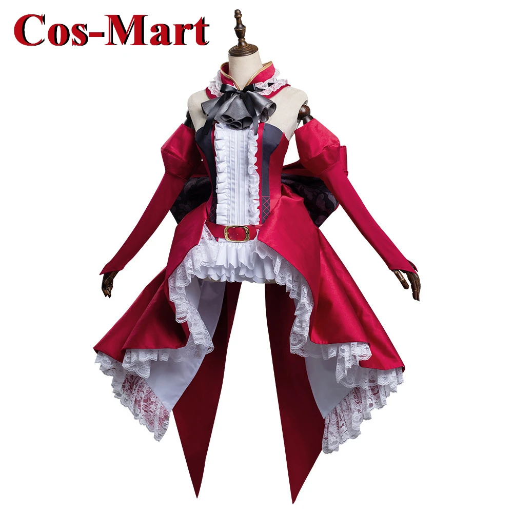 حار لعبة مصير/الطلب الكبير FGO تريستان تأثيري حلي شيطان فارس الأحمر فستان رسمي للجنسين نشاط حفلة لعب الأدوار الملابس