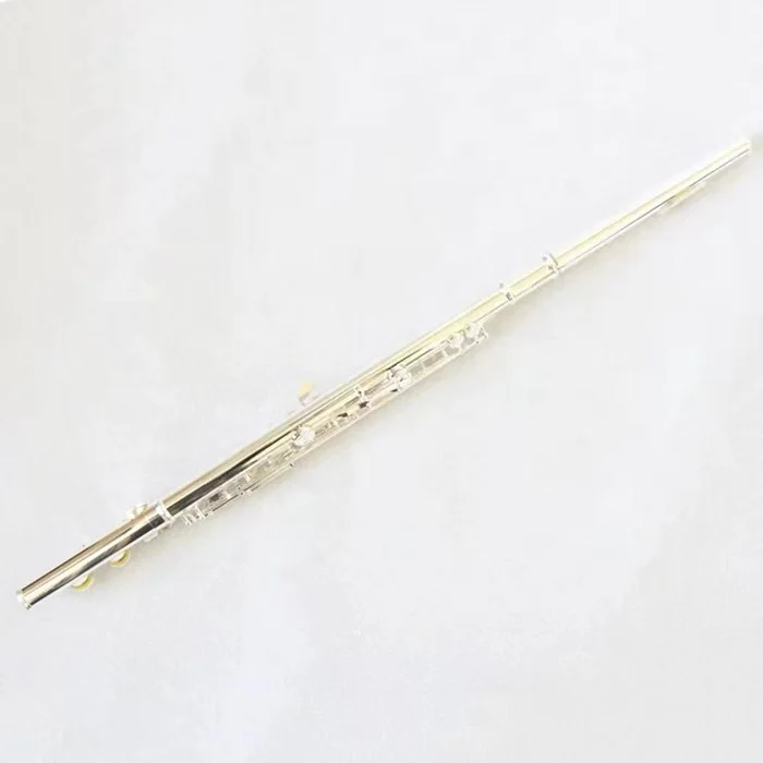 Good quality Flute Chinese 16 open hole flute music instrument Silver Plated standard flute