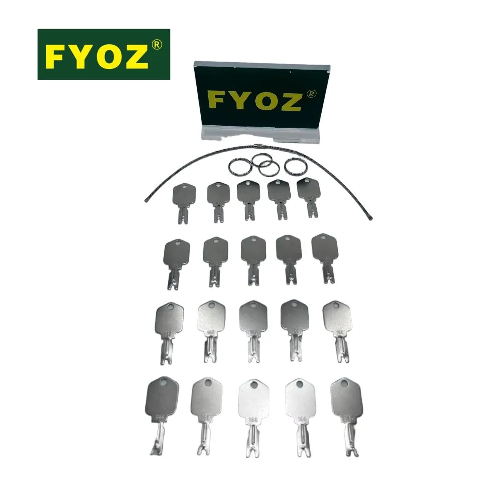 20 шт. ключей для вилочных погрузчиков Clark/Yale/Hyster/Komatsu/Gradall/Gehl/Crown 166 186304 91033317 A214062 5133504 для тяжелой техники