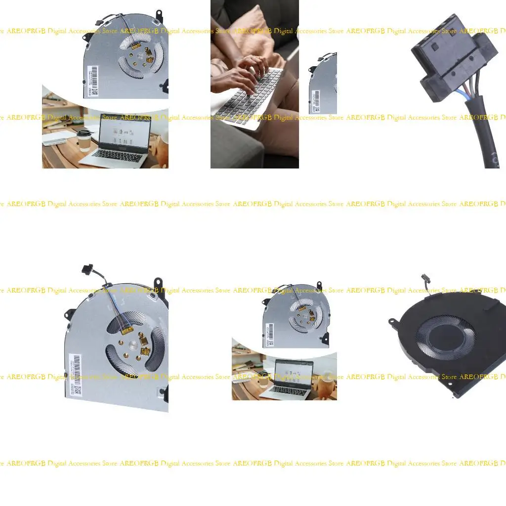 

E21E Advanced CPU Coolers Cooling Fan for 440 445 445R 440G7 445G7,L48269-001 Laptops Fan Superior Heat Dissipation