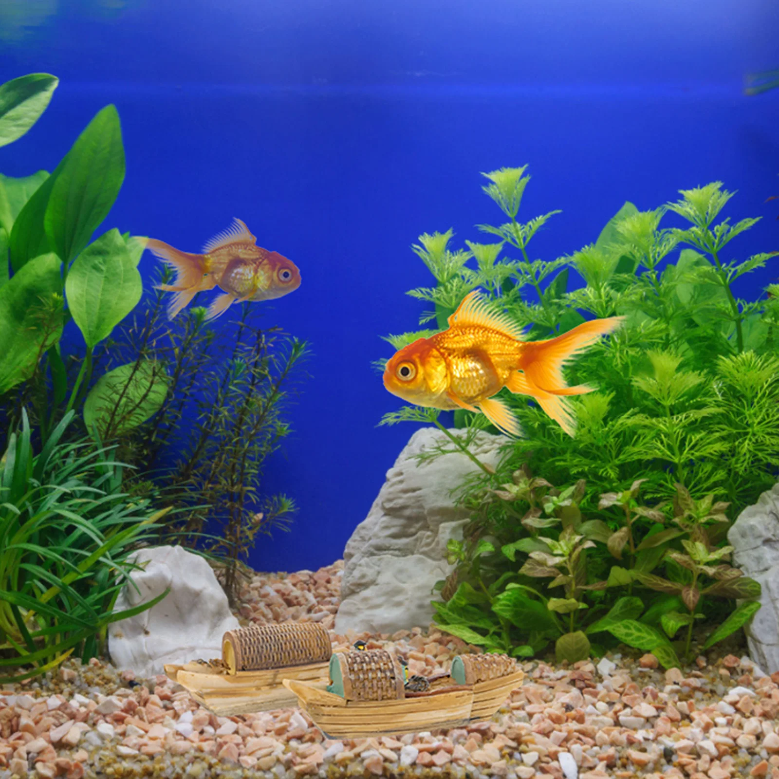 

Resin Boat Crafts Aquarium Decoration Lightweight Compact Fish Tank L scaping Decor Artificial Ship nament DIY Pet Supplies
