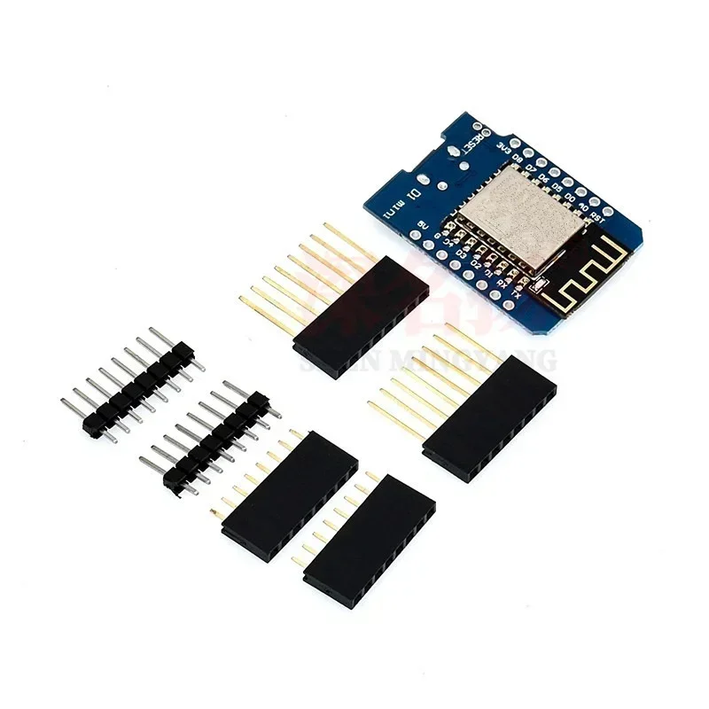 Scheda di sviluppo WiFi Micro USB da 3,3 V basata su mini modulo ESP-8266EX 11 pin digitali