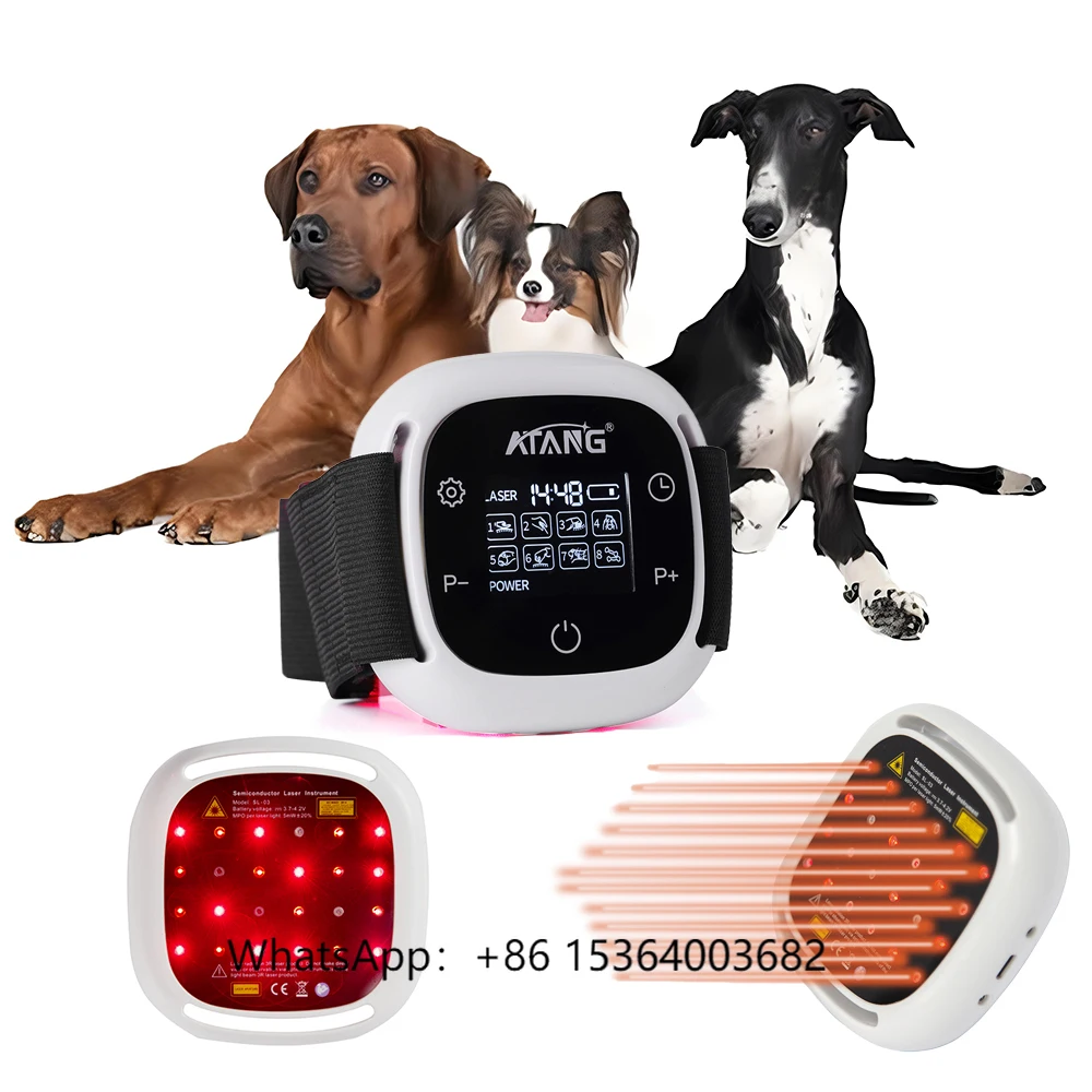 

Brand New Veterinary Health Care LLLT Laser Therapy TENS+EMS Equipment Pet Soft Tissue Heating Sports Injury Wound Healing