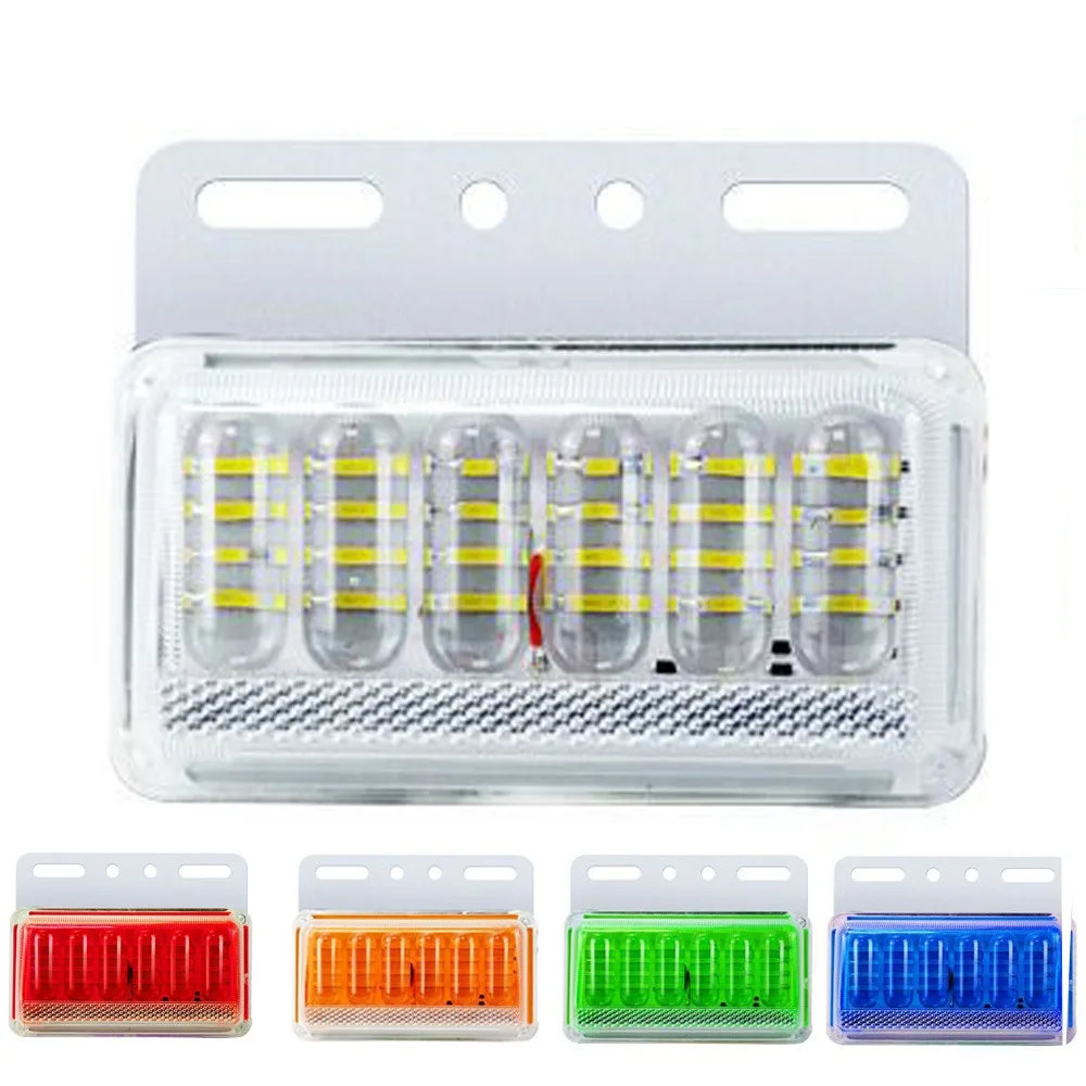 30 luces LED de posición lateral Universal 12V 24V luces externas impermeables lámpara indicadora de señal