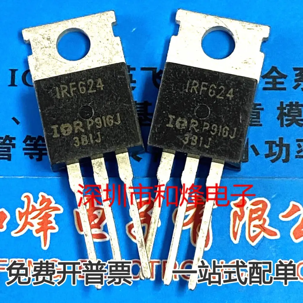 5PCS-10PCS IRF624   N 250V 4.4A TO-220New And Original On Stock