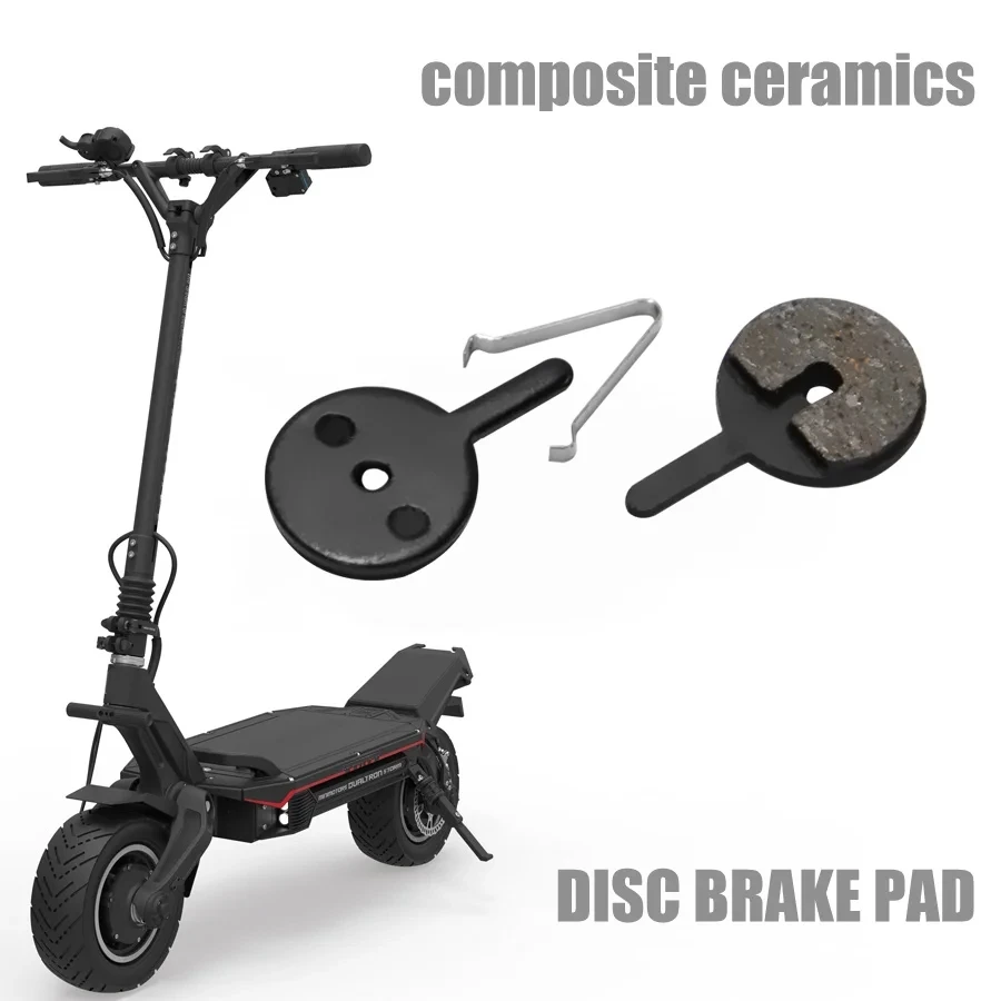 4/10Pair Disc Brake Pad Resin Semi-Metallic for Dualtron 1 2 Ultra Spider for Speedway 4 5 Electric Scooter 10Inch Scooter