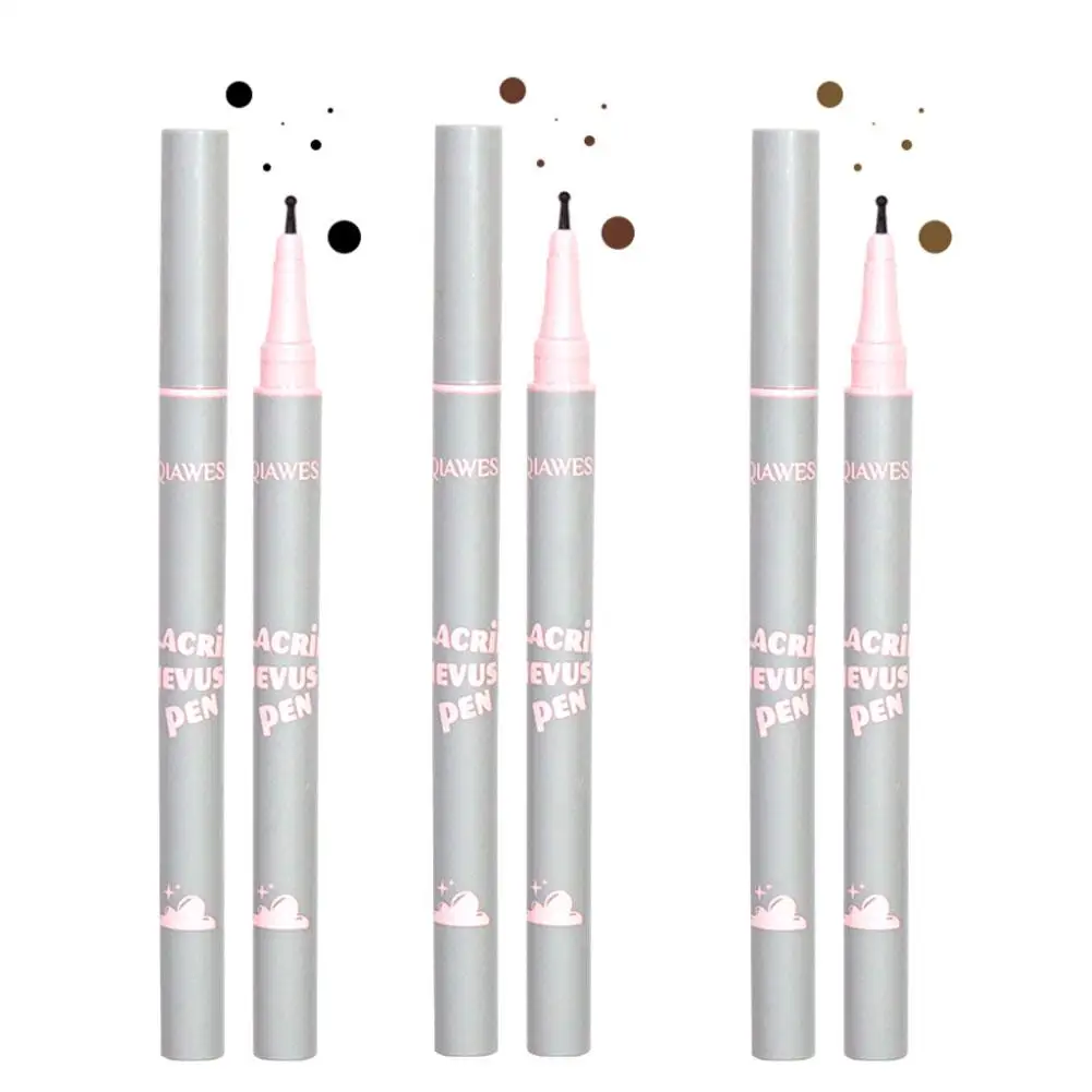 Waterproof Sweatproof Newbie-Friendly Eyeliner Pen Smudge-Proof Long-Lasting Natural Looking Tear Dots Beauty Tool for Beginners