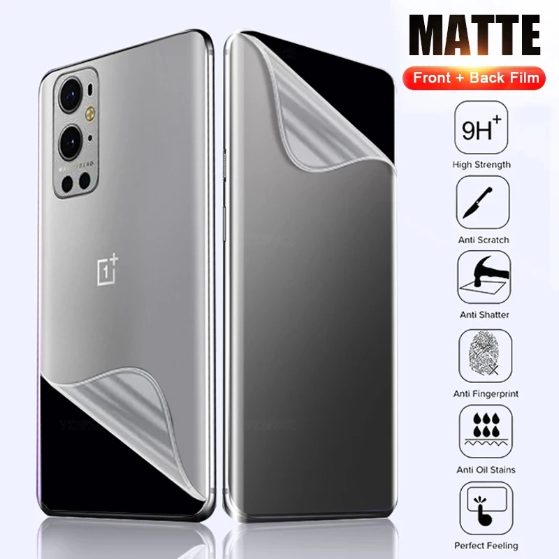 

Пленка Гидрогелевая матовая для Oneplus 6T 7 7T 8 8T 9 10R 10T 10 11 11R 12 12R Ace 2 Pro, защитная пленка для экрана с защитой от отпечатков пальцев, 3 шт.