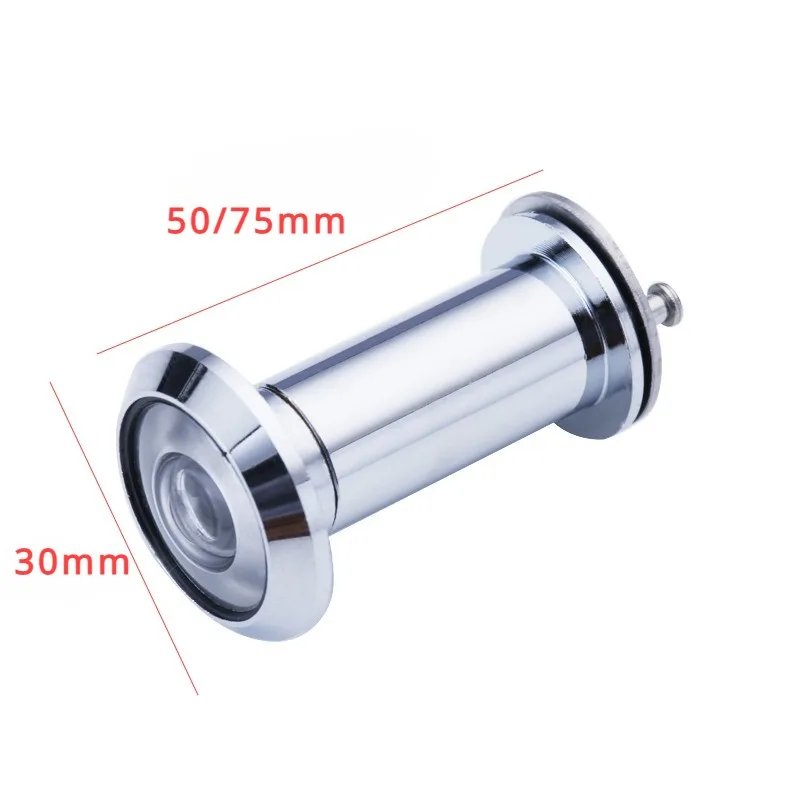 2pcs 220Degree Wide Angle Pipe diameter 16mm Peephole Door Viewer Cat Eye Mirror HD Security AntiTheft Hidden Door Glass Lens