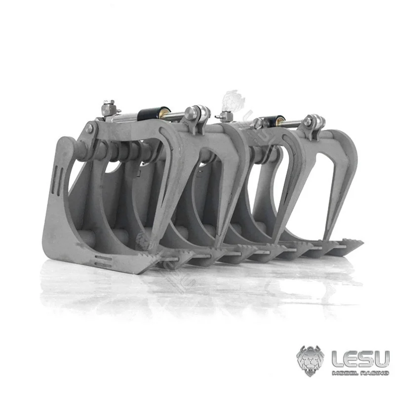 LESU Für 1/14 AOUE LT5 Hydraulischer Kompaktlader mit Metall-Hydraulikklauen-Modell Spielzeug-Aufsatz RC-Zubehör – Detail 6