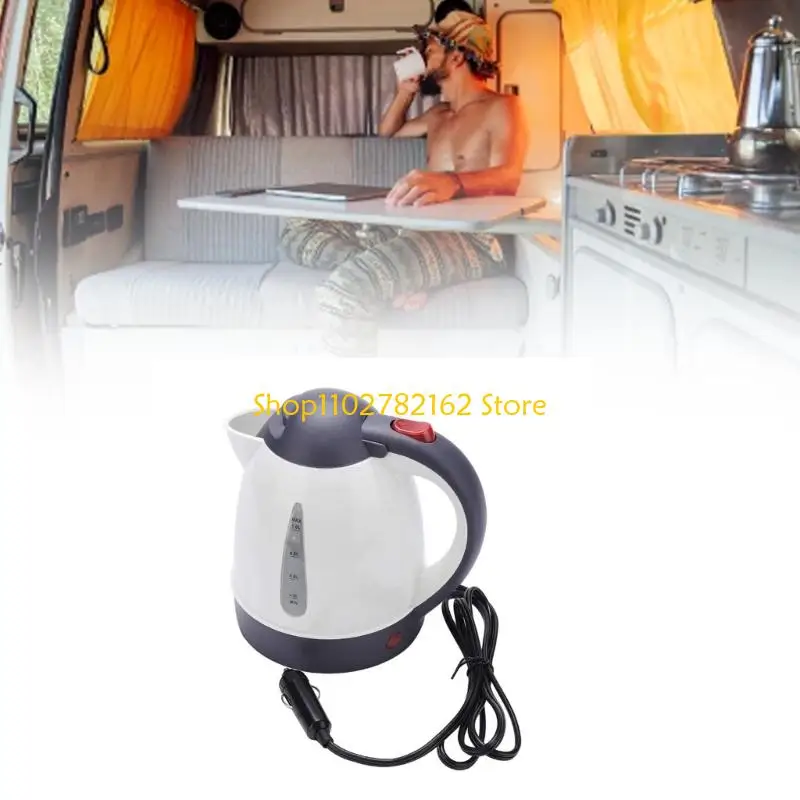 547B Automotive Travel Appliance 12V 1000ml Spacious Fast Boil Safety Close