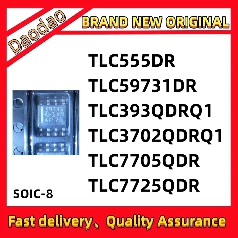 

Quality Brand New TLC555CDR TLC59731DR TLC393QDRQ1 TLC3702QDRQ1 TLC7705QDR TLC7725QDR IC Chip sop-8