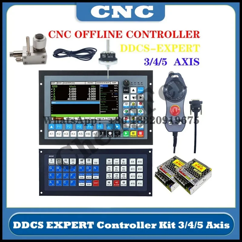 

MDCS EXPERT CNC Cyclmotion M350 3/4/5axis ATC 1Mhz Offline Controller Z-axis 3D Probe Stepper servo Motor Replacement DDCSV 3.1