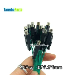 20Pcs 35*6*6.2mm Piezo Lighter Electrical Piezo Igniter For Spray Gun Cooktop Gas Stove Accessories