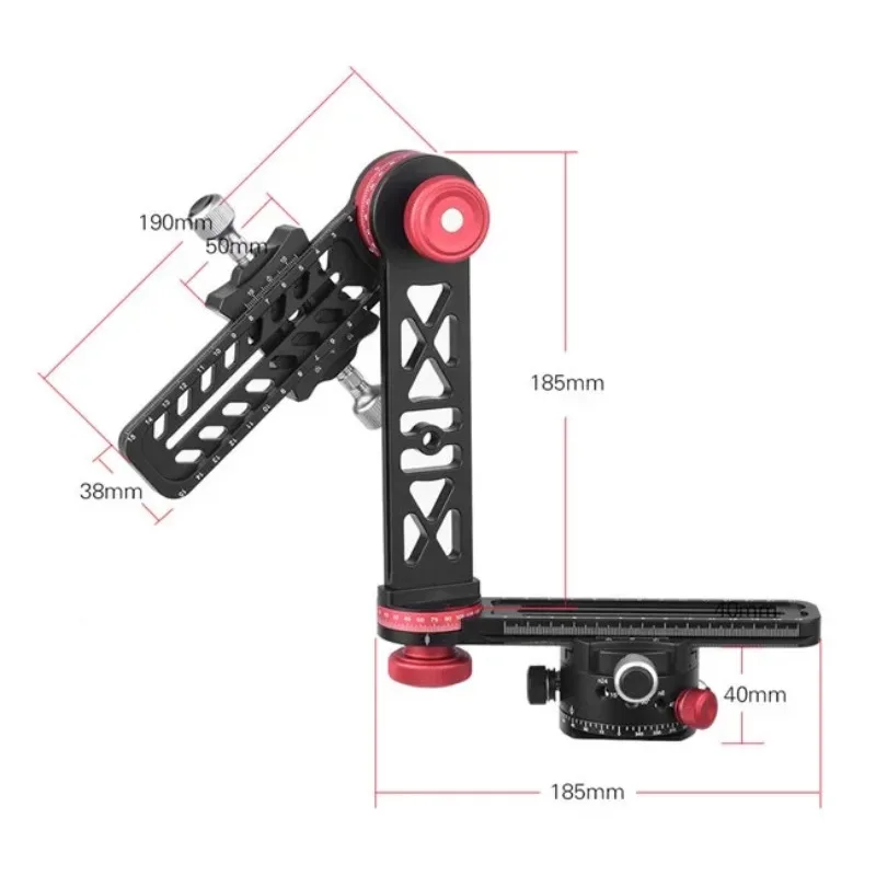 2026 Good Product Professional Aluminum DSLR Camera Handheld Gimbal Stabilizer Head For Camera