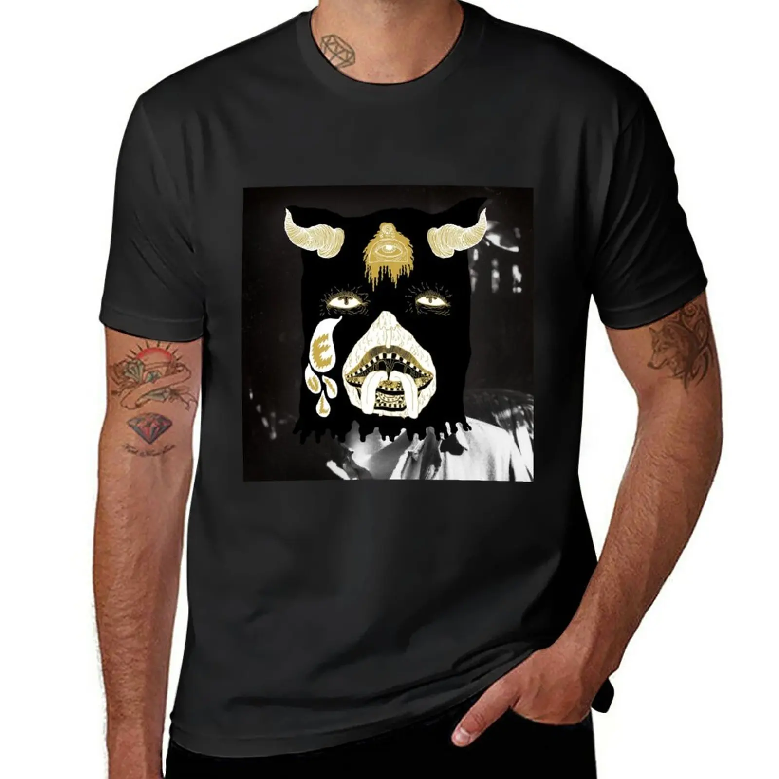 New Portugal. The Man Rock band T-Shirt korean fashion vintage clothes mens t shirt graphic