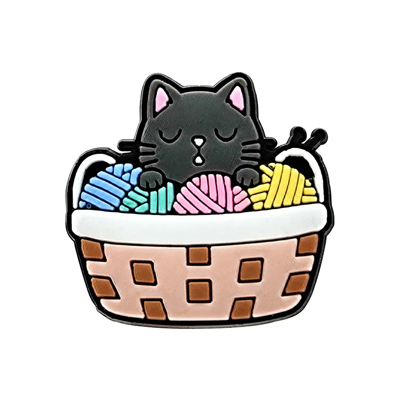1/25 Stück PVC-Schuhcharms: Pandas, Pferde, Hasen, Schweine, Koalas – Cartoon-Pins für Damen, Herren und Kinder – Schuhdekorationen und Accessoires für Clogs – Detail 23