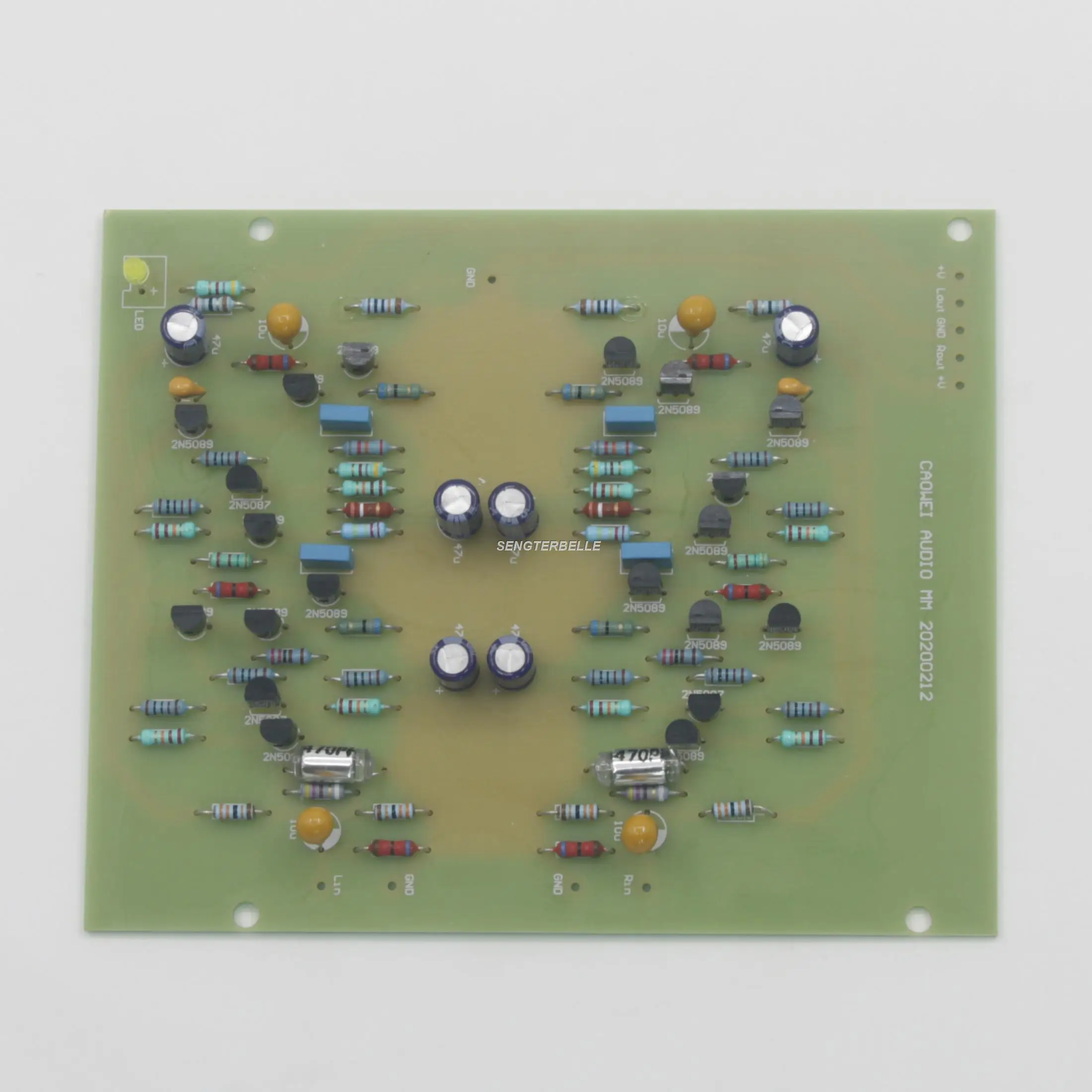 HiFi 완전 디스크리트 MM LP 비닐 스테레오 포노 앰프 보드, 네임 포노 회로 참조