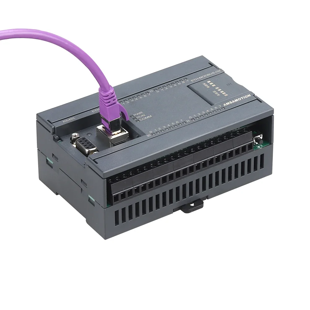 ETH-MODBUS-I32 RS485 naar Ethernet-converter Modbus-module Gateway Digitale acquisitie RTU Protoco PLC Uitbreidbare module 32-ingang