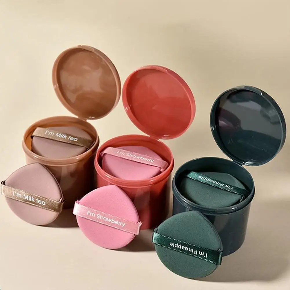 Strawberry Makeup Puff Set Face Foundation Powder Puff Tool Blender Up Concealer Cushion Makeup Make Cream Beauty Accessori Q4o0