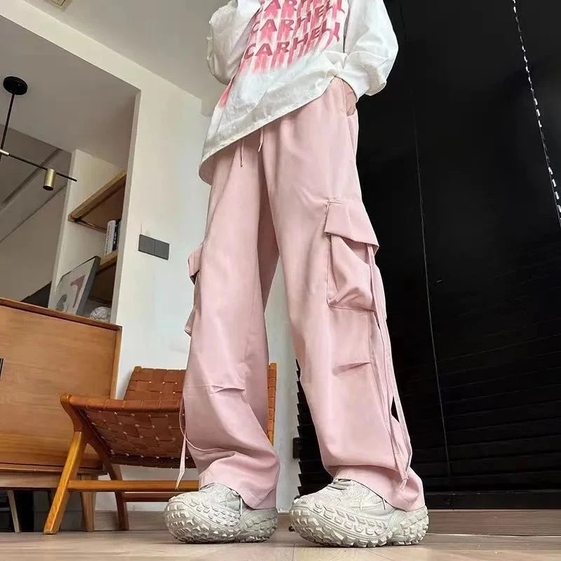 السراويل البضائع النسائية للفتيات أربعة مواسم القطن الحضرية روك رصع برشام وسيم منفعل عملي فريد شخصية أنيقة الحديثة