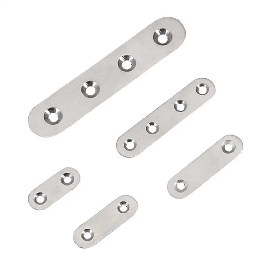 

20 PCS Stainless Steel Angle Iron Metal Bracket Brace Heavy Duty Shelf Brackets