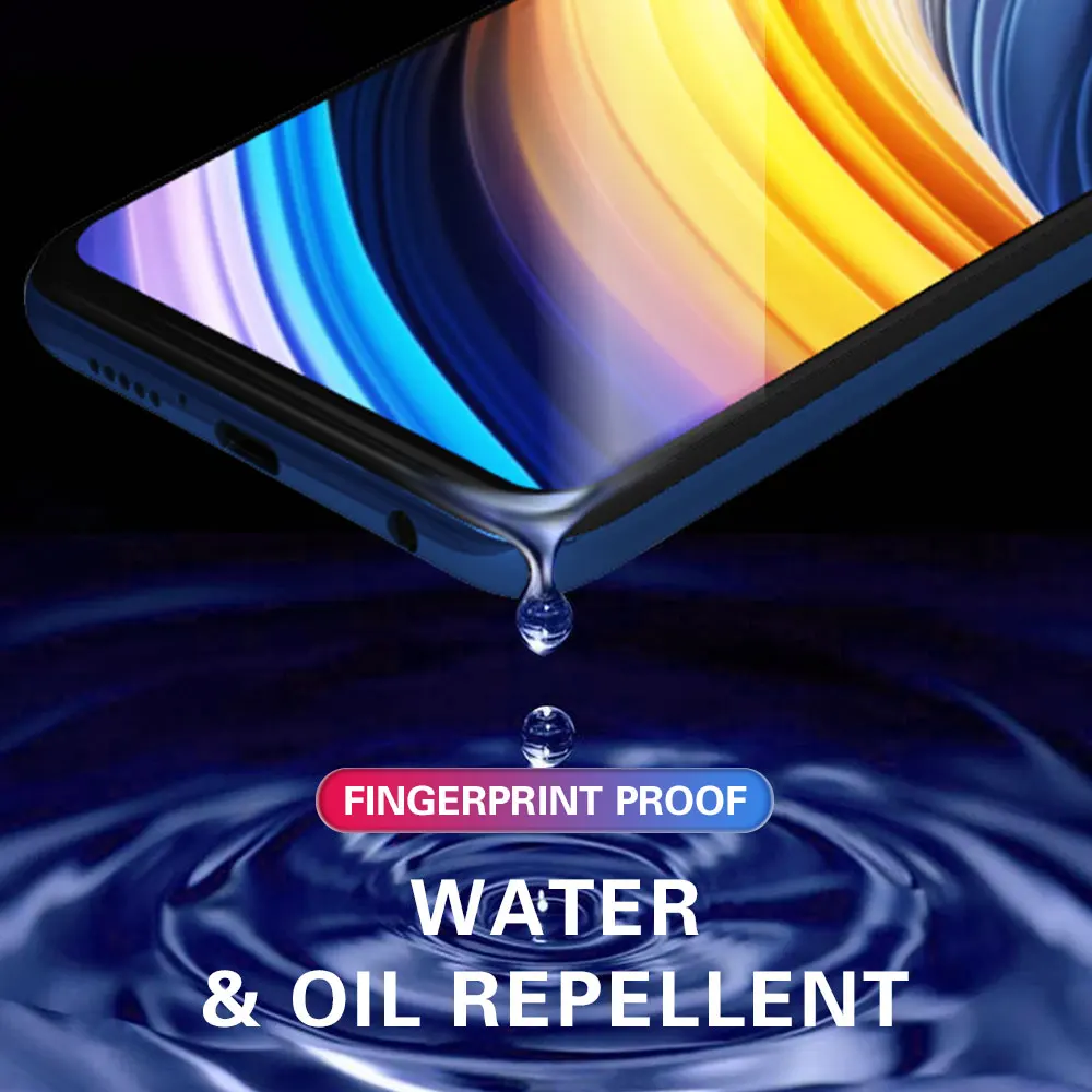 2/1Pcs 9D For Xiaomi Poco M5s M5 M4 M3 M2 pro 5G X4 GT X3 NFC X2 F4 F3 F2 GT C40 C31 screen protector smartphone protective film