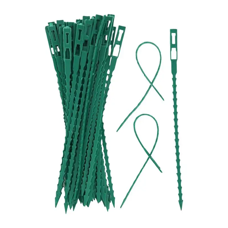 Garden Plant Ties Vine Ties Plant Ties 50 Pcs Garden Twist Ties Gardening Ties Trellis Ties Plant Support Ties Reusable For