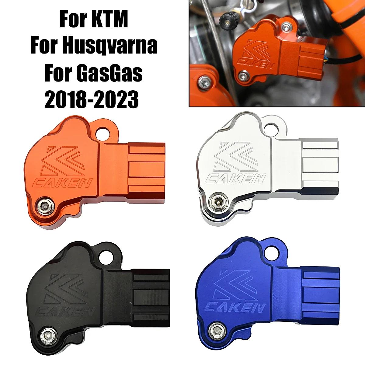

Motorcycle Accessories CNC TPS Sensor Guard Protector For KTM 150 250 300 XC EXC XCW XC-W TPi Six Days 2018 2019 2020 2021 2022