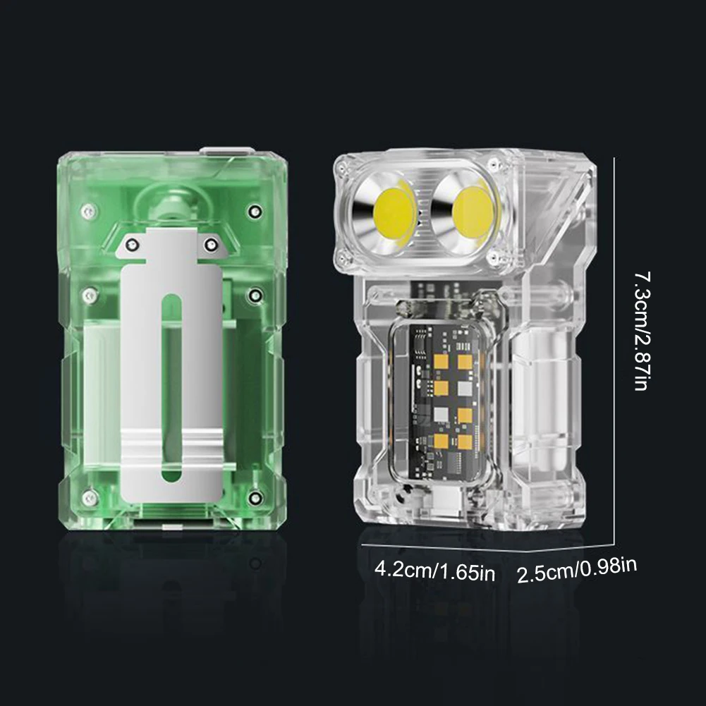 COB + SMD LED Outdoor Mini Taschenlampe USB Aufladbare Tragbare Taschenlampe Lampe Drehbare Camping Arbeit Licht für Nacht Laufen