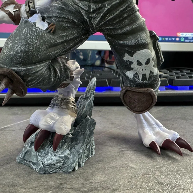 Digimon Were Garurumon Action Figure Toys Anime Pokemon Figuras 22cm Manga Figurine Model Ornament Birthday Gift for Children