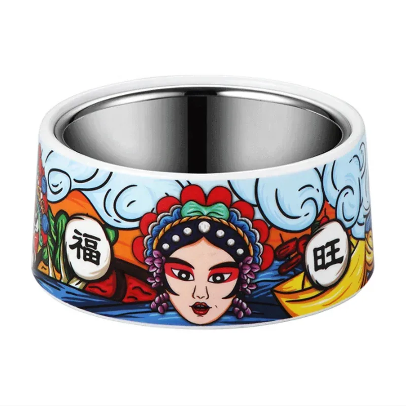 

Melamine Anti Scalding Sheath Hot Pot Hand-painted Mini Stainless Steel Hot Pot Japanese Small Hotpot Induction Cooker