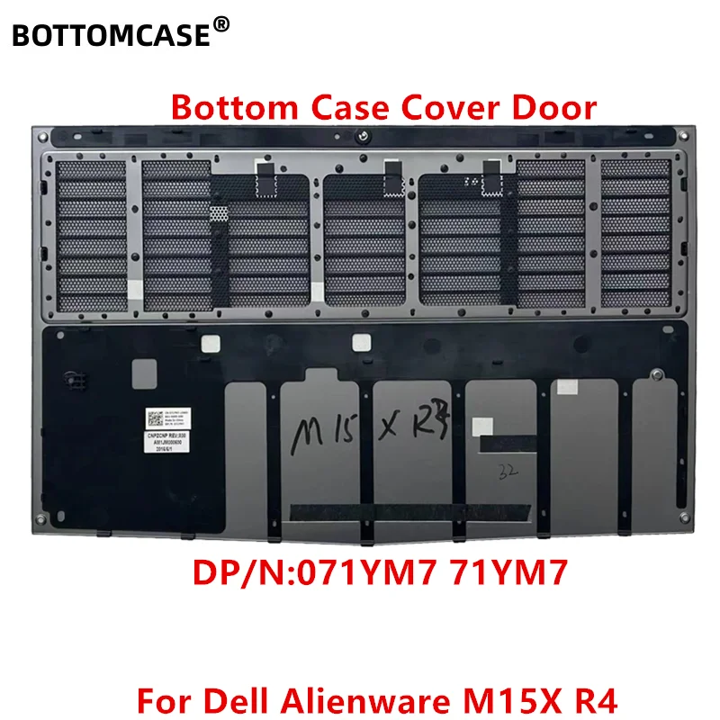 BOTTOMCASE جديد لـ Dell Alienware M15X R3 R4 حافظة كمبيوتر محمول الغطاء الخلفي غطاء سفلي الباب 071YM7