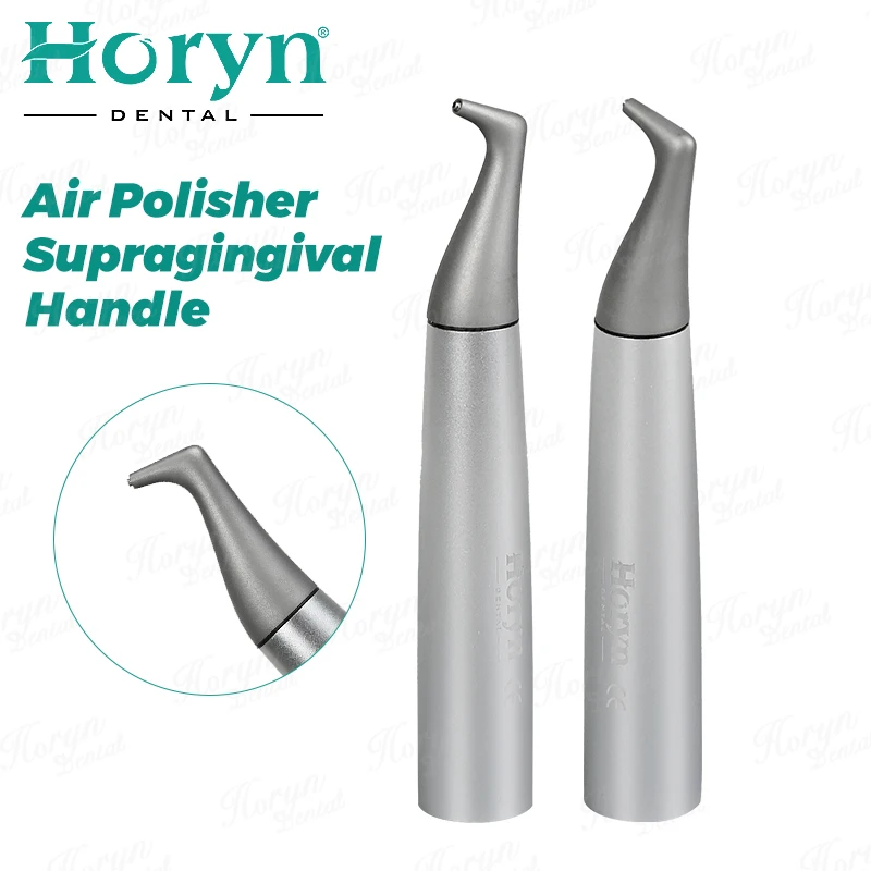 Horyn Dental Air Polishing Handpiece Supragingival Subgingival Air Polisher Replacement Handle for Dental Cleaning